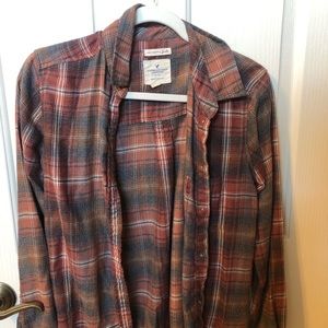 American Eagle fall flannel